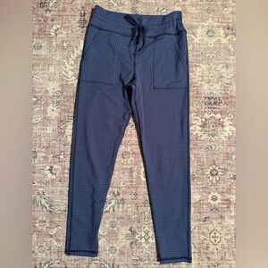 Aerie Houndstooth Drawcord Leggings Women’s Size Large Excellent Condition!